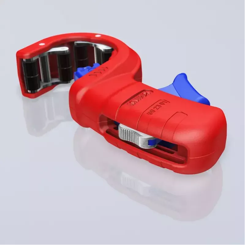 Vamzdžių pjoviklis Knipex 90 23 01 BK plieninis peilis plastikinė rankena 165 mm