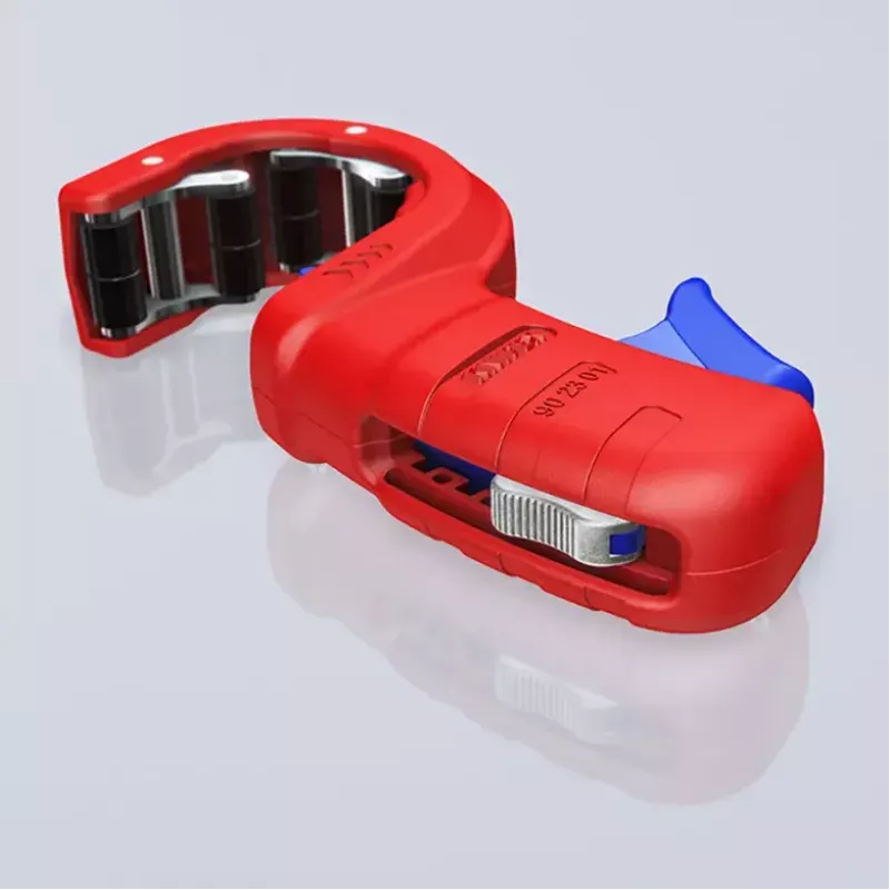 Vamzdžių pjoviklis Knipex 90 23 01 BK plieninis peilis plastikinė rankena 165 mm