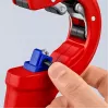 Vamzdžių pjoviklis Knipex 90 23 01 BK plieninis peilis plastikinė rankena 165 mm