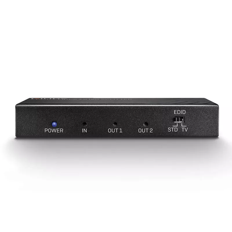 Lindy 38235 HDMI 2.0 18G signalo skirstytuvas (2 prievadai), 1x HDMI į 2x HDMI, HDR, HDCP 2.2, juodos spalvos