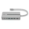 Lindy DST-Mx Duo USB-C nešiojamojo kompiuterio / MacBook mini dokų stotelė su dviem ekranais (4K) ir 100W įkrovimo perdavimu