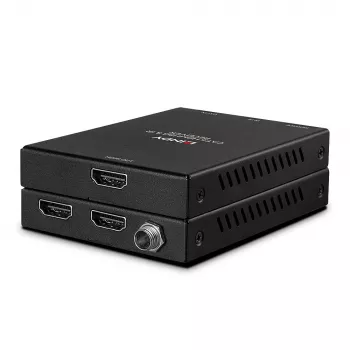 Lindy 50m Cat.6 HDMI 4K60 IR prailgintuvas su PoC ir Loop Out