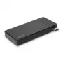 Lindy DST-Micro, USB-C nešiojamojo kompiuterio mikro dokų stotelė su 4K palaikymu ir 100W galios perdavimu