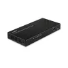 Lindy 38534 HDMI 8K60 signalo skirstytuvas (2 prievadai) su garso išvestimi ir raiškos mažinimu, 2x HDMI, HDR, juodos spalvos