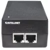 Intellinet Gigabit Ultra PoE+ injektorius, 1 x 60 W prievadas, suderinamas su IEEE 802.3bt ir IEEE 802.3at/af, plastikinis korpusas