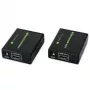 AV siųstuvas ir imtuvas TECHLY IDATA EXT-E70 — HDMI per Cat6/6a/7 prailgintuvas, Full HD 1920x1080, 60 m, 10.2 Gbit/s, HDCP, juodas