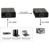 AV siųstuvas ir imtuvas TECHLY IDATA EXT-E70 — HDMI per Cat6/6a/7 prailgintuvas, Full HD 1920x1080, 60 m, 10.2 Gbit/s, HDCP, juodas