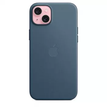 APPLE Apple FineWoven Dėklas su MagSafe, iPhone 15 Plus, Ramioji mėlyna