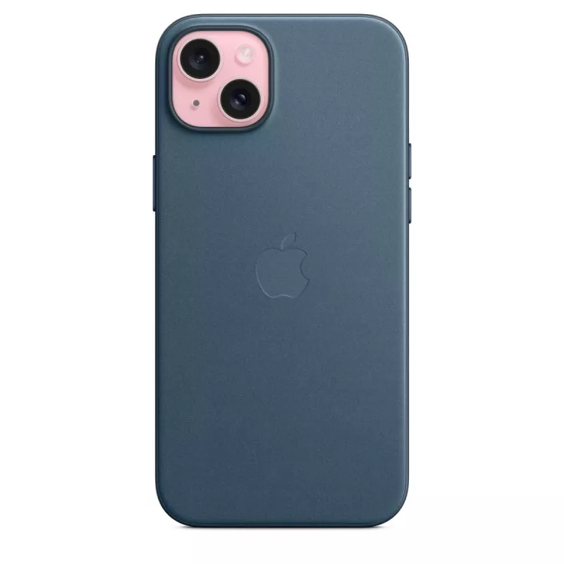 APPLE Apple FineWoven Dėklas su MagSafe, iPhone 15 Plus, Ramioji mėlyna