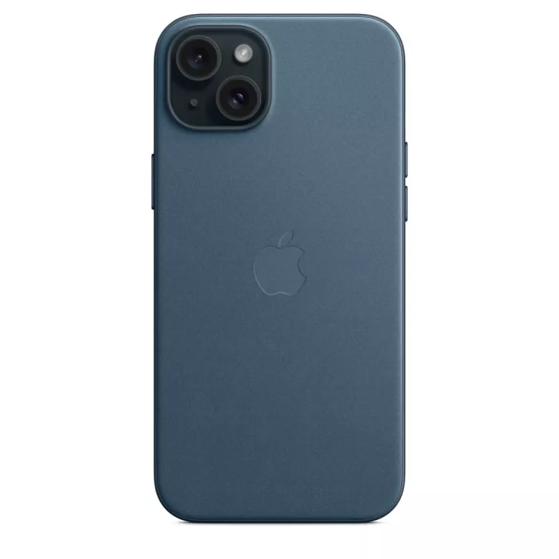 APPLE Apple FineWoven Dėklas su MagSafe, iPhone 15 Plus, Ramioji mėlyna