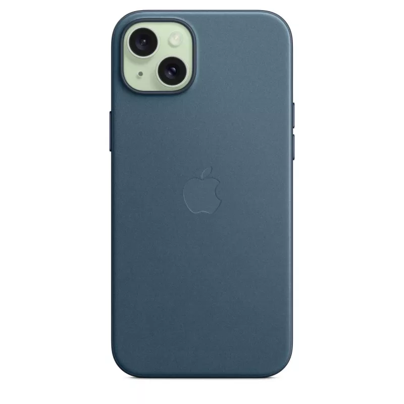 APPLE Apple FineWoven Dėklas su MagSafe, iPhone 15 Plus, Ramioji mėlyna