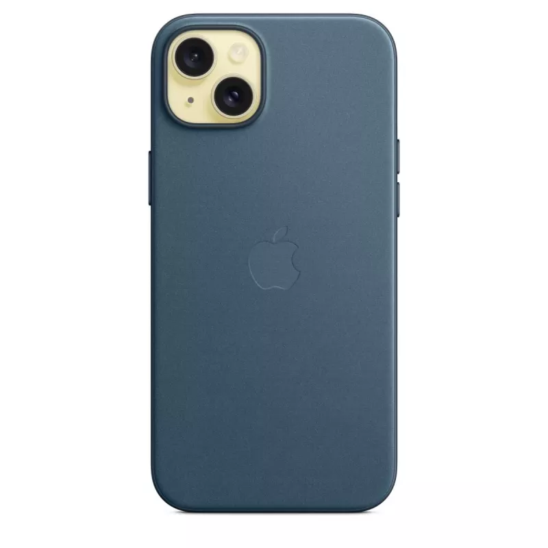 APPLE Apple FineWoven Dėklas su MagSafe, iPhone 15 Plus, Ramioji mėlyna