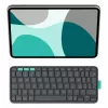 LOGITECH Flip Folio Graphite – iPad Pro 11 colių (M4), iPad Air 11 colių (M2 ir M3), iPad Air (5-os kartos) – QWERTY JK