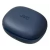 Į ausį įdedamos ausinės JVC HA-EC25TAU — True Wireless, Bluetooth 5.1, IPX5, užkabinamos už ausies, 6 mm tvarkyklės, 30 h su dėklu, mėlynos