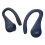 Į ausį įdedamos ausinės JVC HA-EC25TAU — True Wireless, Bluetooth 5.1, IPX5, užkabinamos už ausies, 6 mm tvarkyklės, 30 h su dėklu, mėlynos