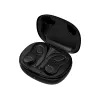 Jėgos sporto belaidės ausinės JVC Sports TWS Black, True Wireless Stereo (TWS), 20–20000 Hz, skambučiai/muzika, 6,8 g, juodos