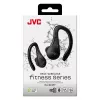 Jėgos sporto belaidės ausinės JVC Sports TWS Black, True Wireless Stereo (TWS), 20–20000 Hz, skambučiai/muzika, 6,8 g, juodos