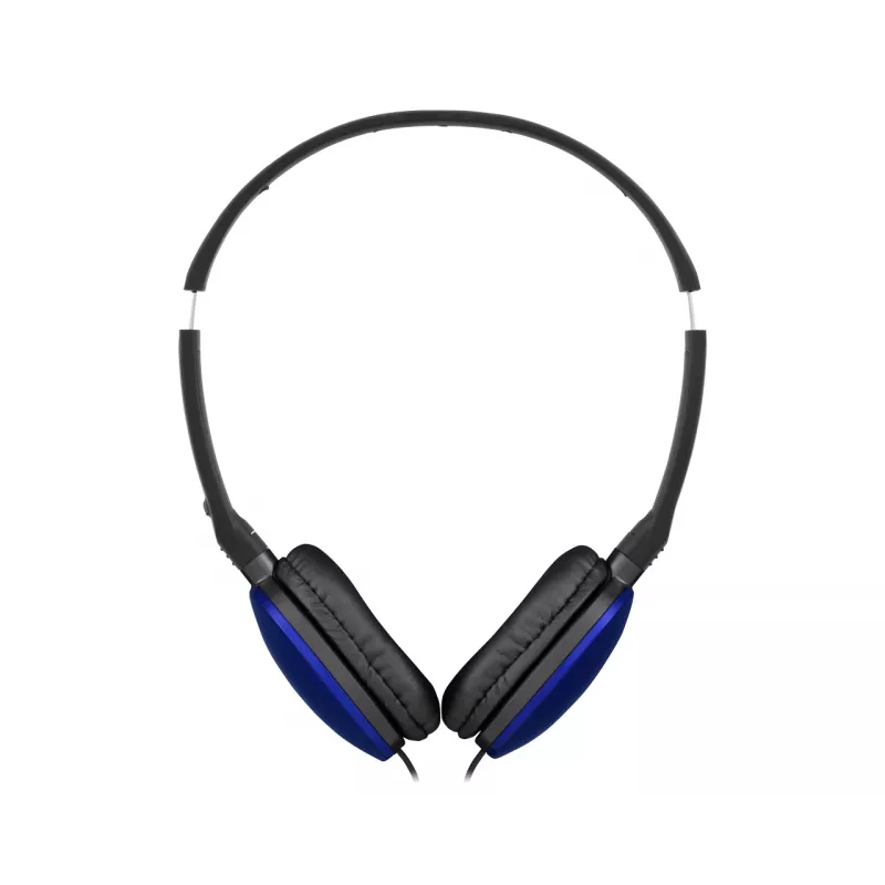 Laidinės ausinės su galvos lanku JVC HA-S160M-AU, binauralinės, 3 cm tvarkyklės, 12–24000 Hz, 32 Ω, 1,2 m kabelis, mėlyna