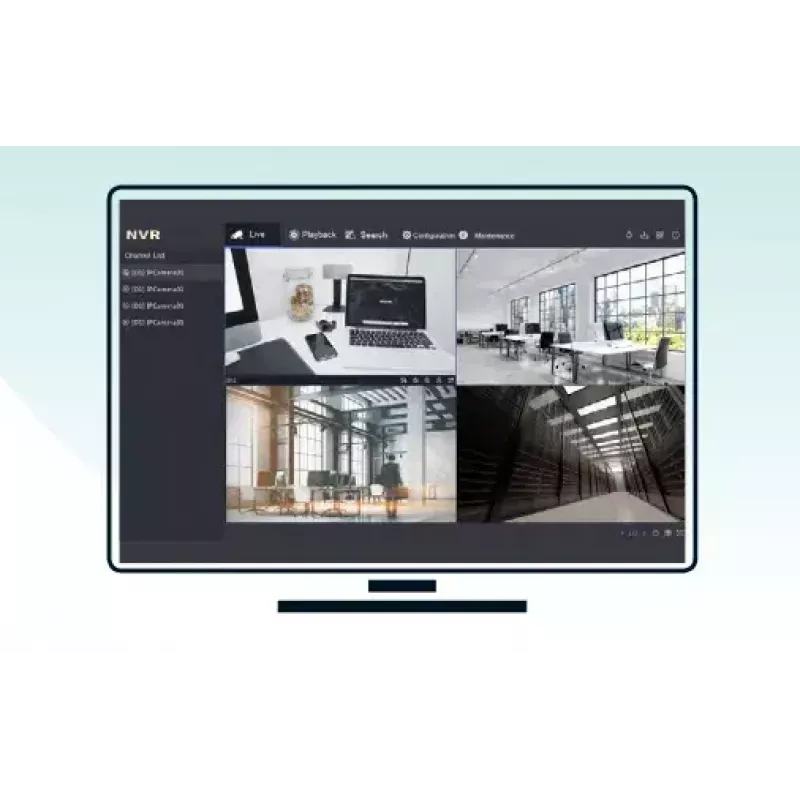 Tinklinis vaizdo registratorius Hikvision DS-7716NI-I4/16P(B)