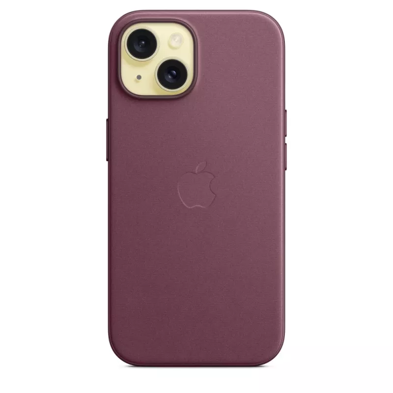 APPLE FineWoven dėklas su MagSafe iPhone 15 Mulberry
