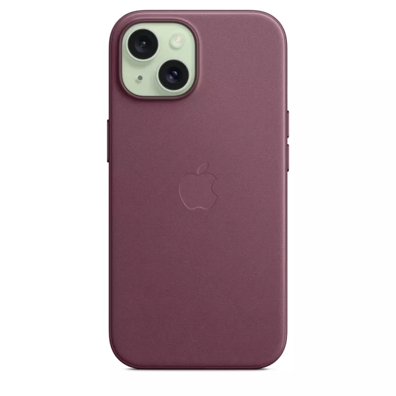 APPLE FineWoven dėklas su MagSafe iPhone 15 Mulberry