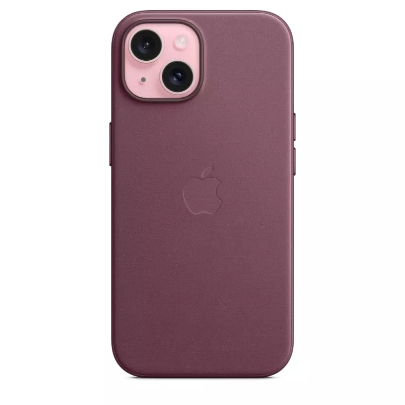 APPLE FineWoven dėklas su MagSafe iPhone 15 Mulberry