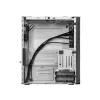 Korpusas CHIEFTEC BS-20B-OP Midi Tower, juodas, microATX/Mini-ITX, 2x 3,5 colio, max GPU 27 cm, 1x 5,25 colio lizdas, USB-C