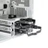 Korpusas CHIEFTEC BS-20B-OP Midi Tower, juodas, microATX/Mini-ITX, 2x 3,5 colio, max GPU 27 cm, 1x 5,25 colio lizdas, USB-C