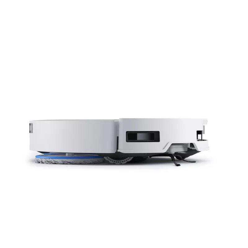 Robotinis dulkių siurblys ir šluostė Ecovacs Deebot T50 Pro Omni – 185 min veikimo laikas, 6400 mAh baterija, 3 L bazės dulkėms talpa, D-ToF lidar navigacija, šlapias valymas, 9 mm įveikimas