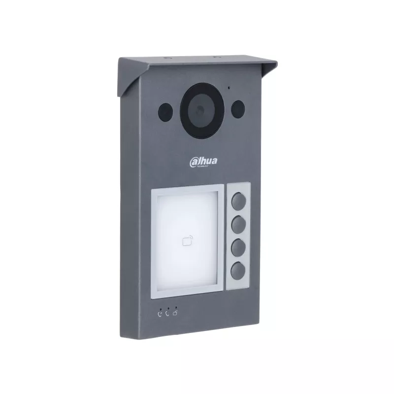 Vaizdo domofonas DAHUA VTO3311Q-WP 2 MP, H.264/H.265, IP65, IK08, Fast Ethernet, 720p/1080p CMOS, IR LED