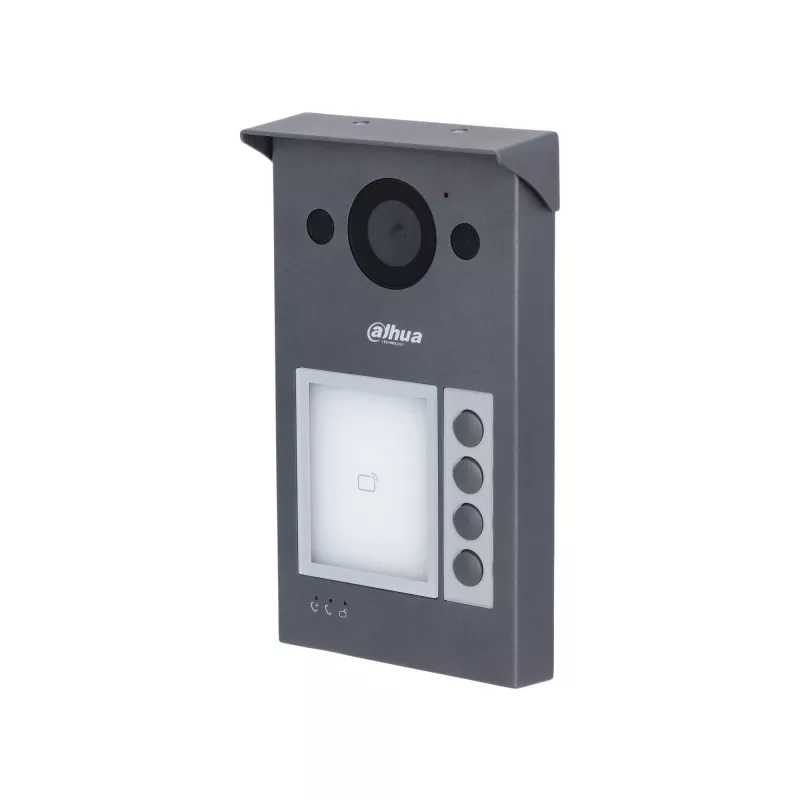 Vaizdo domofonas DAHUA VTO3311Q-WP 2 MP, H.264/H.265, IP65, IK08, Fast Ethernet, 720p/1080p CMOS, IR LED