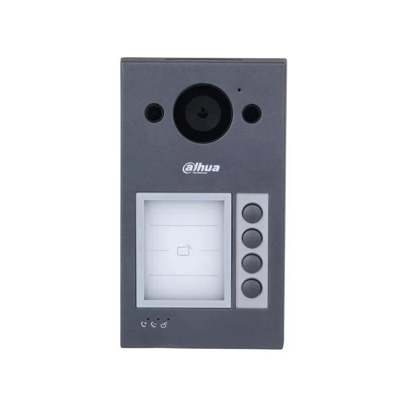 Vaizdo domofonas DAHUA VTO3311Q-WP 2 MP, H.264/H.265, IP65, IK08, Fast Ethernet, 720p/1080p CMOS, IR LED