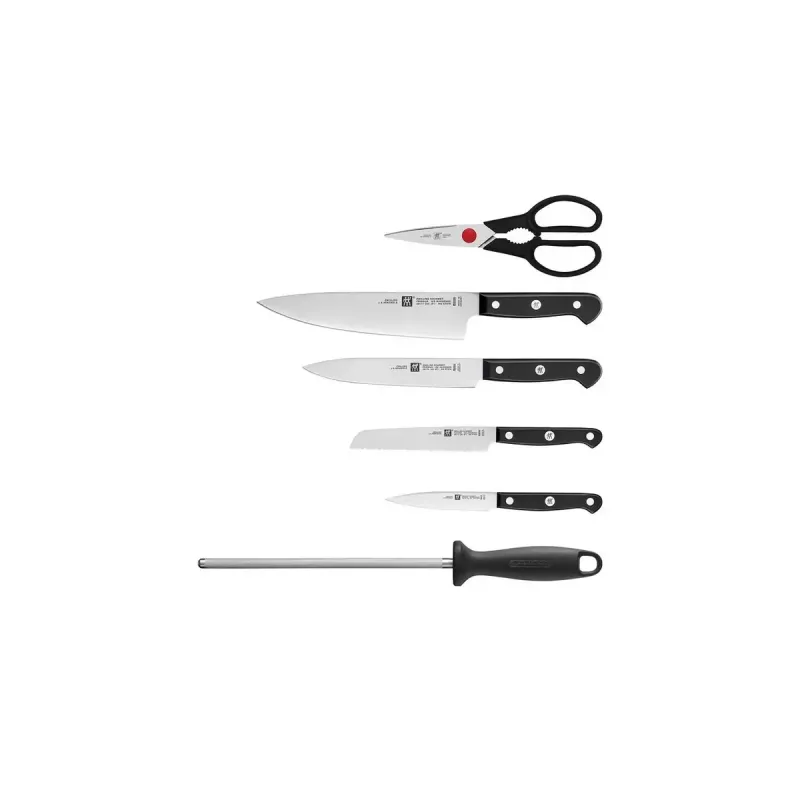 ZWILLING Gourmet peilių su stovu rinkinys, 7 dalys