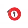 BASEUS Cafule greitojo įkrovimo laidas – USB-A į USB-C 2A – 2 m – Raudonas (Nailoninis pynimas)