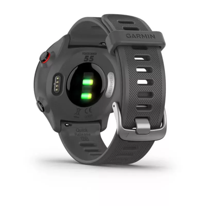Garmin Forerunner 55 išmanusis laikrodis, GPS, 42 mm, pilkos spalvos