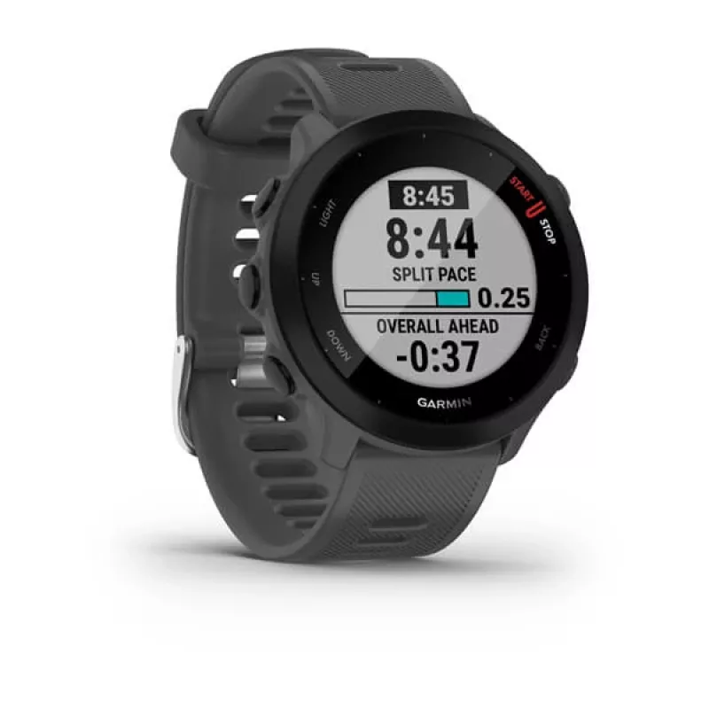 Garmin Forerunner 55 išmanusis laikrodis, GPS, 42 mm, pilkos spalvos