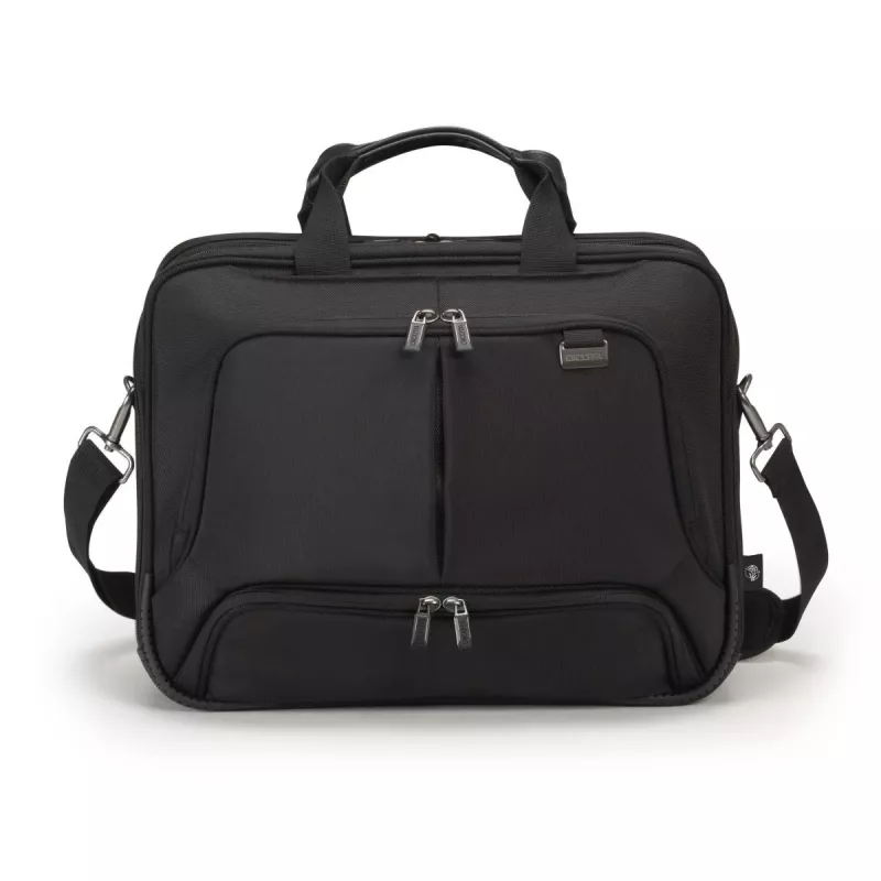 DICOTA Eco Top Traveller PRO - Dėklas nešiojamam kompiuteriui 12-14.1 colių - Juoda / 1680d Rpet Poliesteris