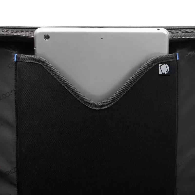 DICOTA Eco Top Traveller PRO - Dėklas nešiojamam kompiuteriui 12-14.1 colių - Juoda / 1680d Rpet Poliesteris