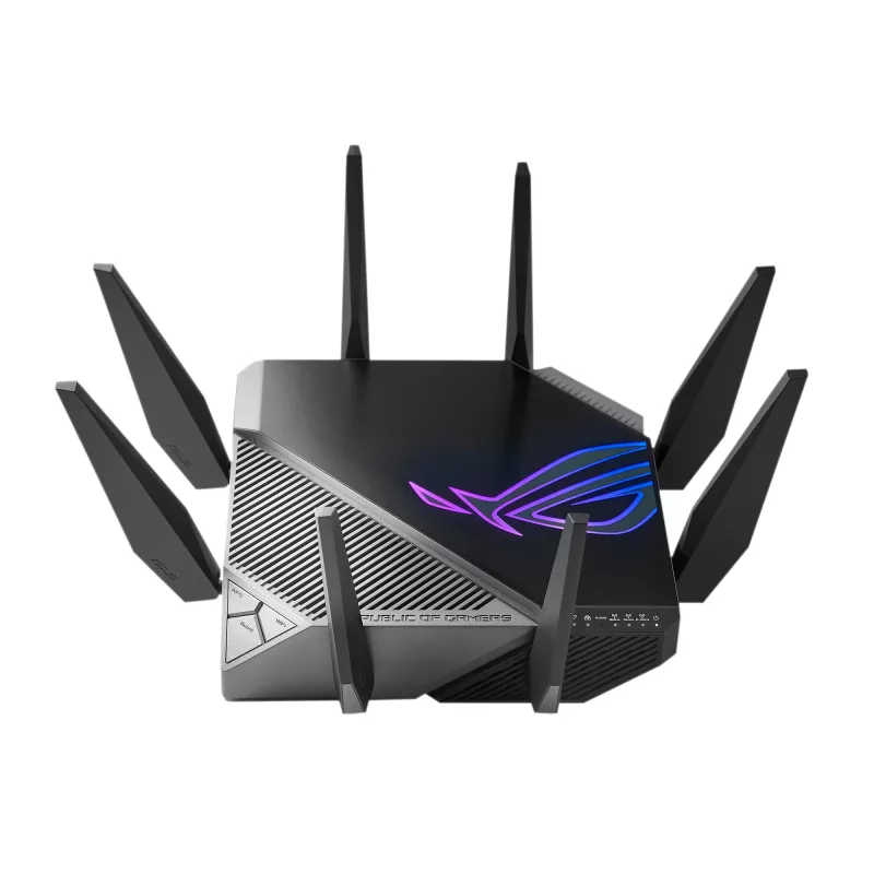 ASUS GT-AXE11000 belaidis maršrutizatorius Gigabit Ethernet Triju juostų (2.4 GHz / 5 GHz / 6 GHz) Juoda