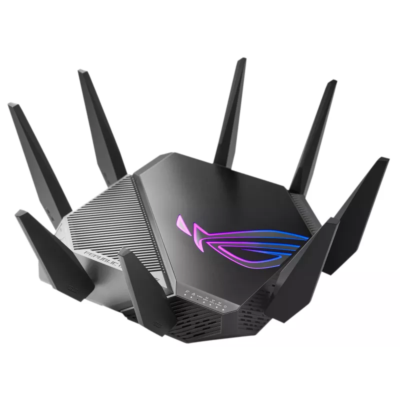 ASUS GT-AXE11000 belaidis maršrutizatorius Gigabit Ethernet Triju juostų (2.4 GHz / 5 GHz / 6 GHz) Juoda