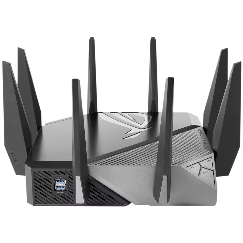 ASUS GT-AXE11000 belaidis maršrutizatorius Gigabit Ethernet Triju juostų (2.4 GHz / 5 GHz / 6 GHz) Juoda