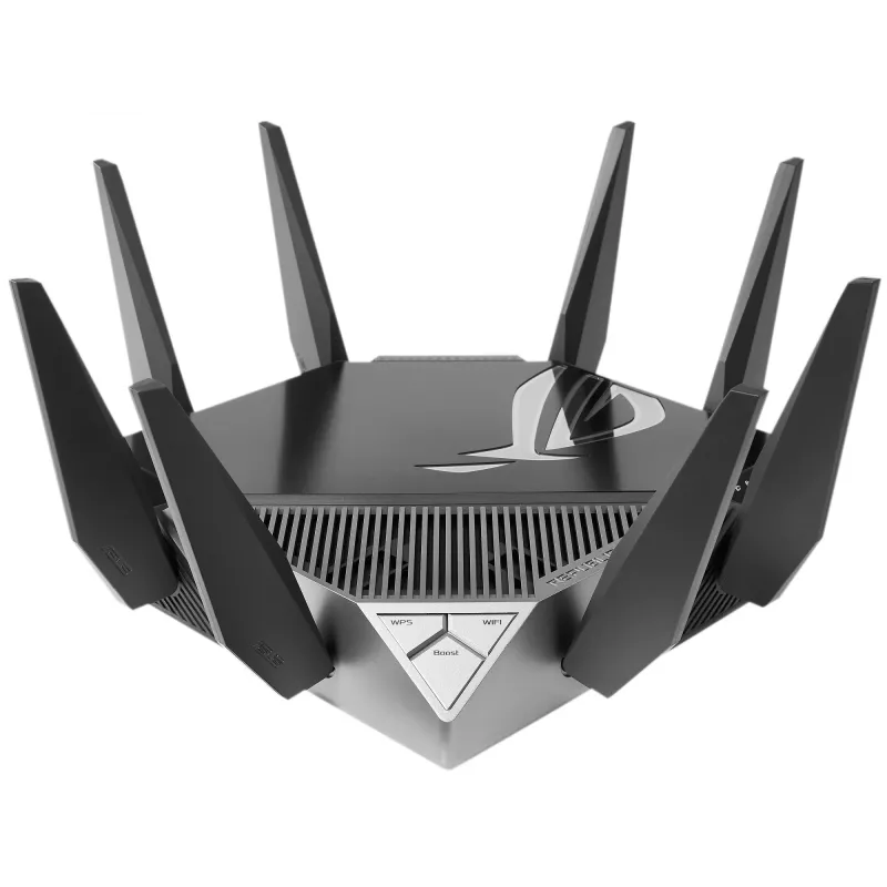 ASUS GT-AXE11000 belaidis maršrutizatorius Gigabit Ethernet Triju juostų (2.4 GHz / 5 GHz / 6 GHz) Juoda