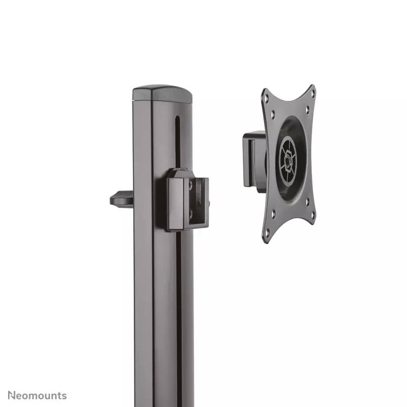Neomounts FPMA-D860BLACK Monitor laikiklis 10-32 colių, Clamp/Grommet, 8 kg, 25,4 cm (10 col.), 81,3 cm (32 col.), 100 x 100 mm, Juodas