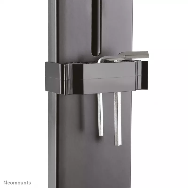 Neomounts FPMA-D860BLACK Monitor laikiklis 10-32 colių, Clamp/Grommet, 8 kg, 25,4 cm (10 col.), 81,3 cm (32 col.), 100 x 100 mm, Juodas