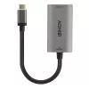 Lindy USB Type C į HDMI 8K60 keitiklis, 0,11 m, USB Type-C, HDMI, Kištukas, Lizdas, Tiesus