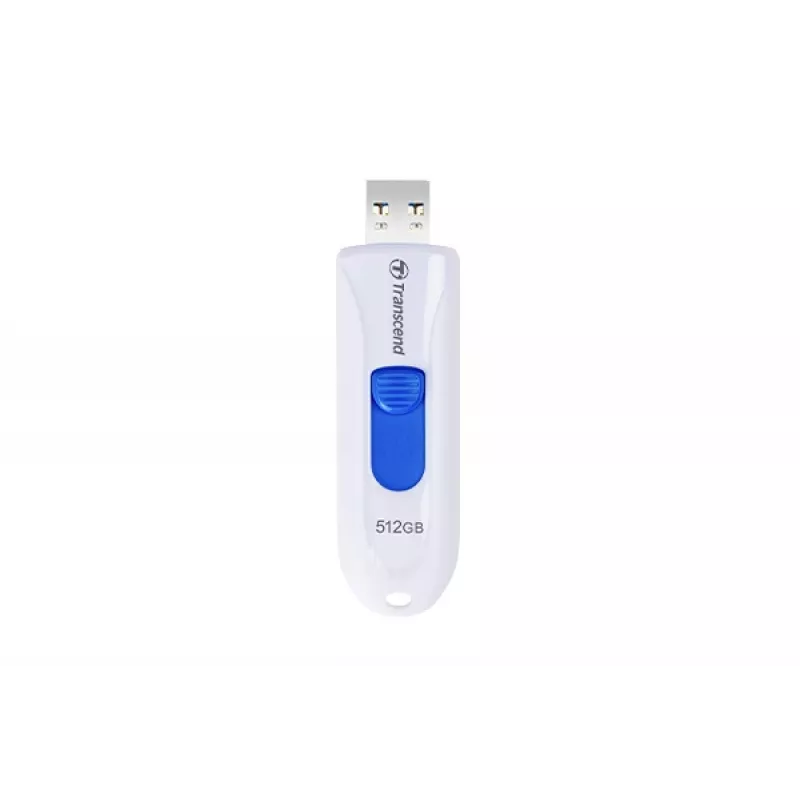 TRANSCEND JetFlash 790W 512GB USB 3.1 atmintukas – baltas