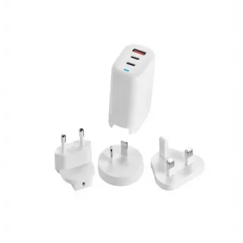 Įkroviklis Acer GaN Tech 65W-19V Universal Indoor AC White USB Type-C