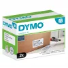 DYMO Authentic LabelWriter didelės talpos siuntų etiketės | (59 mm x 102 mm) | 2 rulonai po 575 lengvai nuimamų etikečių (1 150 siuntų etikečių) | lipnios | skirtos LabelWriter 4XL/5XL etikečių spausdintuvams