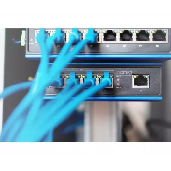 Tinklo jungiklis Digitus DN-651118 4 prievadų Gigabit nevaldomas