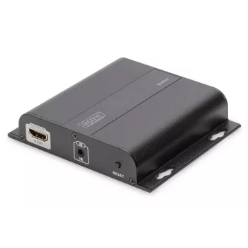 DIGITUS HDMI Extender 4K per IP, imtuvas (DS-55123), iki 120 m per CAT6, 4K2K/30Hz, juoda